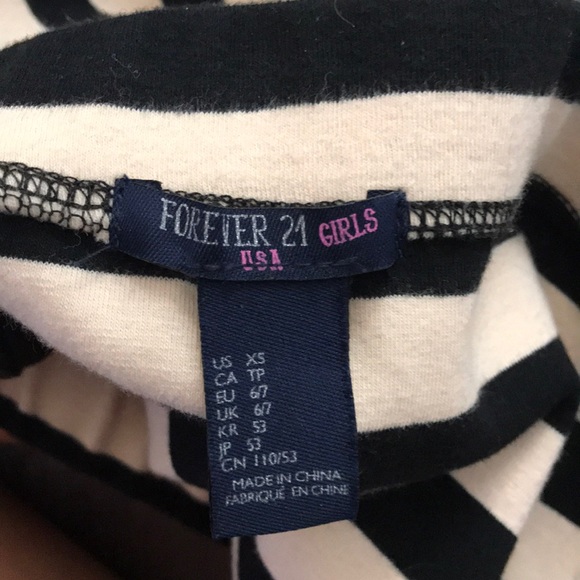 Forever 21 Striped Bodycon Skirt - Picture 3 of 3